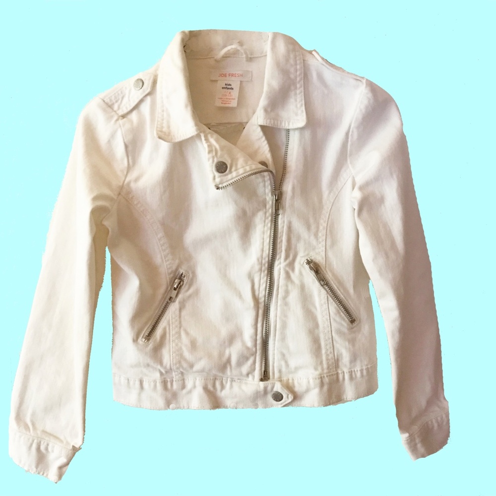 JOE FRESH GIRL'S 98% COTTON JACKET SIZE L (10-12)